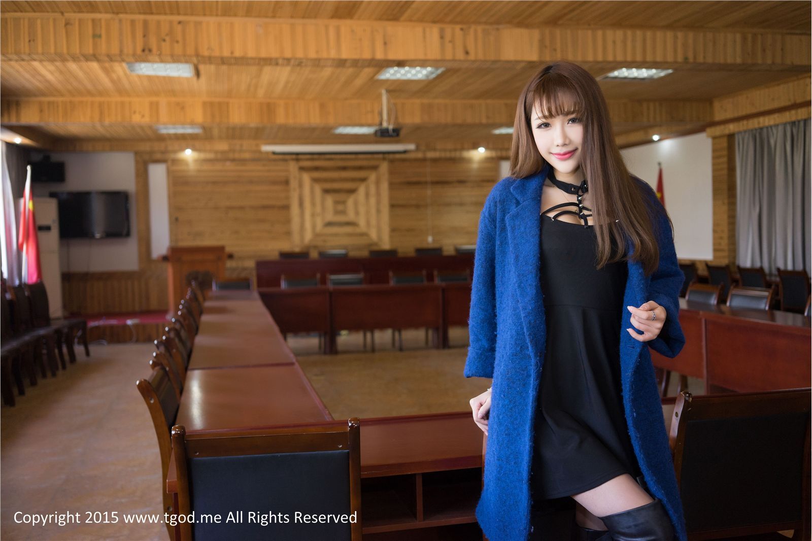 [TGOD推女神]2015.04.23 女神驾到之遂昌汤沐园 于姬Una&Akiki朱若慕